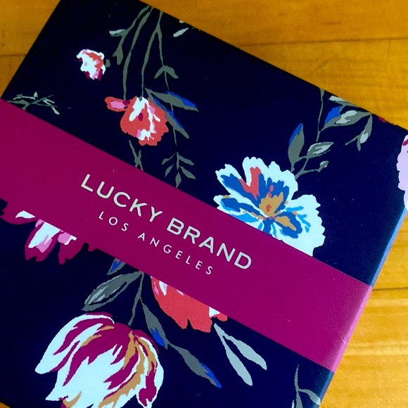 Lucky Brand Silver Hoops - Picture 5 of 7